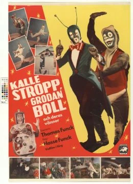 Tecknat Barn Svenska:Kalle Stropp, Grodan Boll och deras vänner (1956) VHSRIPPEN (Svenska) Hela Filmen (3D)